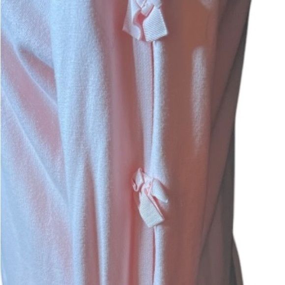 Lilly Pulitzer Women's Paradise Pink Long Sleeve Bow Sweater Size Large - Picture 2 of 4